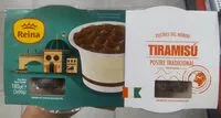 Mängden socker i Tiramisú