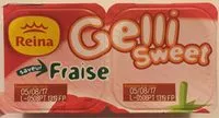 Mängden socker i Gelli Sweet saveur Fraise