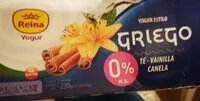 Mängden socker i Yogur estilo griego 0% de té, vainilla y canela