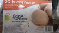 Mängden socker i Huevos frescos
