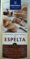 Mängden socker i Harina integral de espelta