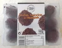 Mängden socker i Trufas heladas de chocolate