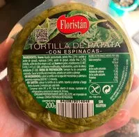 Mängden socker i Tortilla de patata con espinacas