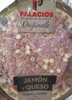 Mängden socker i Pizza jamón y queso horno de piedra