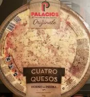 Mängden socker i Pizza cuatro quesos