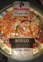 Mängden socker i Pizza de pollo