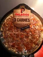Mängden socker i Pizza Palacios 3 carnes