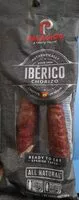 Mängden socker i Iberico chorizo