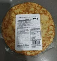 Mängden socker i Tortilla de patata con cebolla