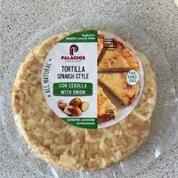 Mängden socker i Tortilla spanish style with onion