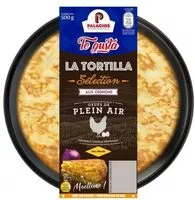 Mängden socker i La tortilla aux oignons