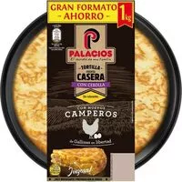 Mängden socker i Tortilla casera con cebolla