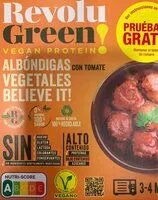 Mängden socker i Albóndigas vegetales con tomate