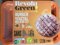 Mängden socker i Burger végétal