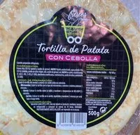 Mängden socker i Tortilla de patata con cebolla