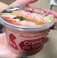 Mängden socker i Crema de York