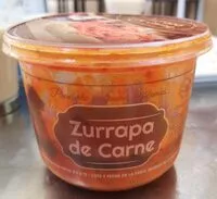 Mängden socker i Zurrapa de Carne
