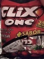 Mängden socker i Clix one +sabor fresa