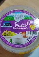 Mängden socker i Queso fresco 0%