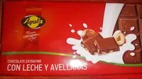 Mängden socker i Chocolate extrafino con leche y avellanas