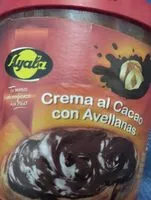 Mängden socker i Crema al cacao con avellanas