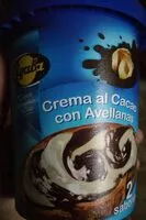 Mängden socker i Crema al cacao