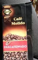 Mängden socker i Café molido descafeinado