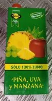 Mängden socker i Zumo piña, uva y manzana