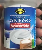 Mängden socker i Yogur griego natural azucarado