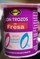 Mängden socker i Yogur desnatado con trozos