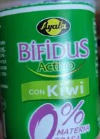 Mängden socker i Bifidus activo con kiwi 0%