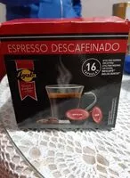 Mängden socker i expresso descafeinado