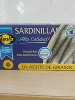 Mängden socker i Sardinillas en aceite de girasol