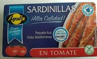 Mängden socker i Sardinillas en tomate