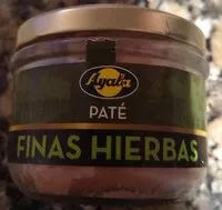 Mängden socker i paté finas hierbas