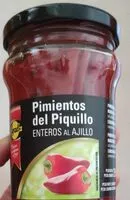 Mängden socker i Pimientos del piquillo Enteros al Ajillo
