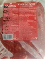 Mängden socker i Chorizo extra