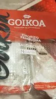 Mängden socker i Goika chorizo y salchichon