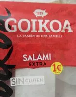 Mängden socker i Goikoa salami