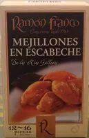 Mängden socker i Mejillones en escabeche