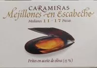 Mängden socker i Mejillones en escabeche