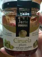 Mängden socker i Mermelada Ciruela