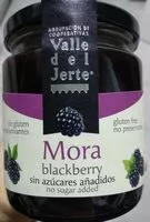 Mängden socker i Preparado de mora