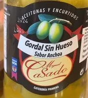 Mängden socker i Gordal din hueso