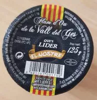 Mängden socker i Flan de huevo