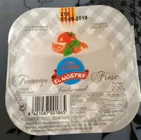 Mängden socker i Queso fresco tradicional