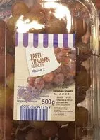 Mängden socker i Tafeltrauben Kernlos Klasse I