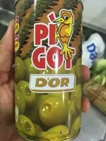 Mängden socker i Aceitunas Pigot