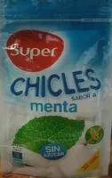 Mängden socker i Chicles de menta