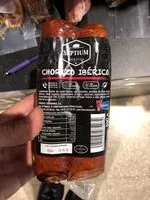 Mängden socker i Chorizo ibérico